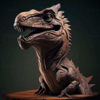 3D model Sigilmassasaurus (STL)